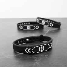 Náramok na otváranie elektronických zámkov CHIPLOCK WF 90 BK, CHIPLOCK WF 90 BK BRAC, ilustračná foto 