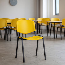 Jedálenská stolička žltá, EATSEAT HAPPY MB YW, ilustračné foto