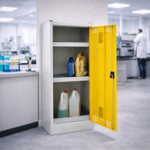 Nízka a úzka skriňa na chemikálie, CHEMICAB K 1180/505 YW, ilustračná foto