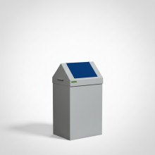 Kôš na separovaný odpad s modrým vekom, SELECT 90L BLUE