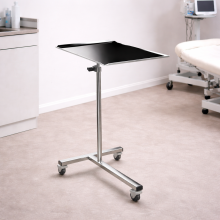 Nerezový stolík na inštrumenty, na kolieskach, HOSPI INSTRUMENT TABLE M SS, ilustračná foto