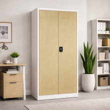 Kancelárska skriňa s imitáciou dreva, DOCUCAB CH 1900/900/400 7035/LW, ilustračná foto