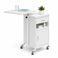 Nočný stolík s otočnou jedálenskou doskou, BEDSIDE CAB M WE