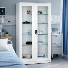 Nemocničná skrinka na lieky, HOSPICAB H 1800/800/435 LONG GL, ilustračná foto