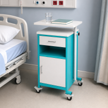 Nočný stolík na kolieskach, BEDSIDE CAB M WE/GE, ilustračná foto