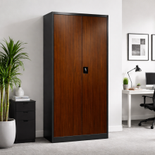 Kancelárska skriňa s imitáciou dreva, DOCUCAB CH 1900/900/400 7016/DW, ilustračná foto