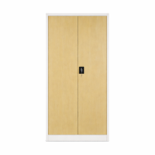 Kancelárska skriňa s imitáciou dreva, DOCUCAB CH 1900/900/400 7035/LW