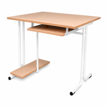 Počítačový stôl 1 miestny, SCHOOLBENCH RM 1PC