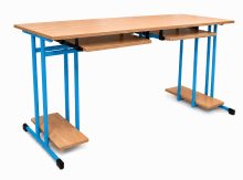 SCHOOLBENCH RM PC 2, počítačový stôl 2-miestny