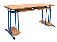 SCHOOLBENCH RM PC 2, počítačový stôl 2-miestny