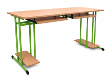 SCHOOLBENCH RM PC 2, počítačový stôl 2-miestny