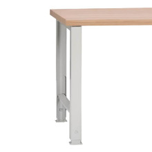 MODULBENCH GE 2000 D1 | Pracovný stôl s 1 závesnou zásuvkou a pevnými nohami, 2000 mm