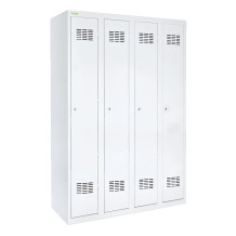 4-dverová šatníková skriňa s dlhými dverami, LOCKER H 4