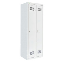 Dvojdverová šatníková skriňa s dlhými dverami, LOCKER H2
