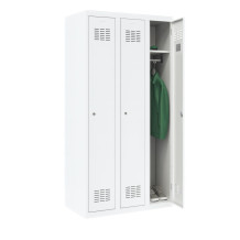 3-dverová šatníková skriňa s dlhými dverami, LOCKER H3 