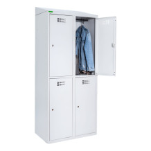 LOCKER M 2/4 400 s doplnenou šikmou strieškou 