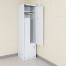 2-dverová šatníková skriňa so Z-kovými dverami, LOCKER H Z2 400, ilustračná foto