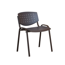 Jedálenská stolička šedá, EATSEAT BA GY 