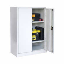 Skladovacia skriňa s 2 policami, STORECAB H 1000/1000/420 GY