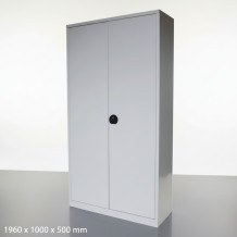 Kancelárska skriňa na dokumenty so 4 policami, STORECAB H 1960/1000/500 GY