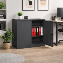 Archivačná skriňa antracitová, DOCUCAB H 10001000420 7016, ilustračná foto