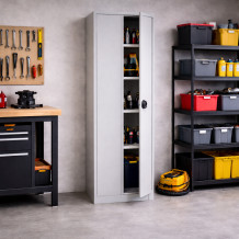 Skladovacia skriňa, STORECAB H 1945/600/420 GY, ilustračná foto