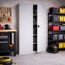 Skladovacia skriňa, STORECAB H 1945/1200/420 GY, ilustračná foto