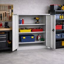 Skladovacia skriňa, STORECAB H 1000/1200/420 GY, ilustračná foto