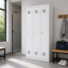 3-dverová šatníková skriňa, LOCKER M 3, ilustračná foto