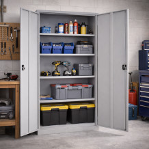 Skladovacia skriňa, STORECAB H 1960/1000/500 GY, ilustračná foto