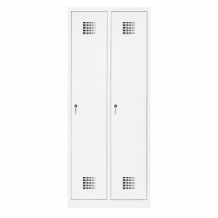 2-dverová šatníková skriňa s prepážkou, LOCKER M 2 BW