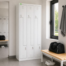 6-dverová šatníková skriňa, LOCKER H Z6 300, ilustračná foto