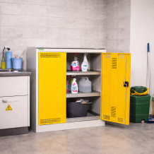Nízka skriňa na chemikálie, CHEMICAB K 1180/950 YW, ilustračná foto