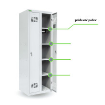LOCKER SHELF H 250 | Polička do šatníkovej skrine so šírkou priehradky 250 mm