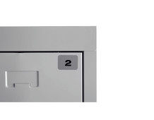 STICKER MB 1-250 | Samolepka na číslovanie skríň 1-250