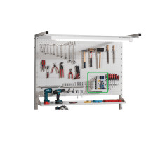 HOLD WB PK SHELF | Polička k preforovanej stene