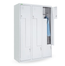 LOCKER H Z6 400 | 6-dverová šatníková skriňa so Z-kovými dverami so šírkou 400 mm
