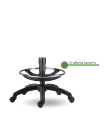 WORKSEAT AN RING | Kruhová opierka na nohy k priemyselnej stoličke WORKSEAT