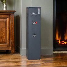 GUNCAB PT 1512/340/260 ELK 7016 | Skriňa na 5 zbraní s elektronickým zámkom