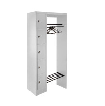 WARDROBE OPEN 740 | Otvorený šatníkový systém s 5 priehradkami