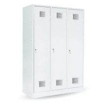 LOCKER M 3 BW │3-dverová šatníková skriňa s prepážkou