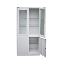 HOSPICAB CH 9003 | Nemocničná skrinka na lieky so sklenenými policami