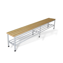 BRIDGE IM 2000 + 4P | Šatníková lavica s dľžkou 2000 mm s roštom na topánky