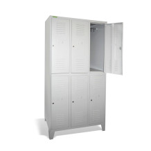 LOCKER CH 3/6 F - 6-dverová šatníková skriňa s krátkymi dvierkami