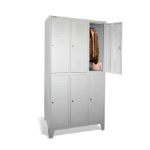 LOCKER CH 3/6 F - 6-dverová šatníková skriňa s krátkymi dvierkami