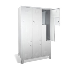 LOCKER CH Z6 F - 6-dverová šatníková skriňa so Z-kovými dvierkami