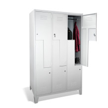 LOCKER CH Z6 F - 6-dverová šatníková skriňa so Z-kovými dvierkami
