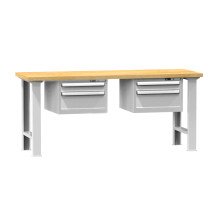 SMART VWB PK 2000 D2D2 | Pracovný stôl s dvomi zásuvkami na oboch stranách