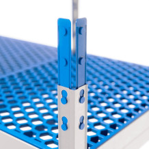 GRACK AS 1800/1100/500 4/175 | Regál so 4 s polypropylénovými policami