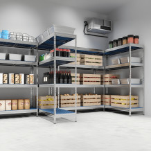 GRACK AS 1800/1100/500 4/175 | Regál so 4 s polypropylénovými policami